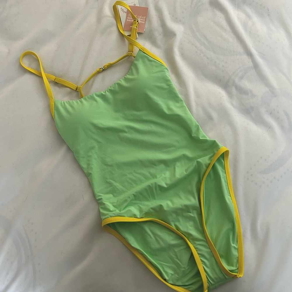 Dippin Daisys one piece open back bathing suit